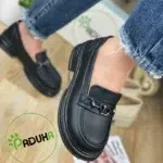 کفش زنانه کالج لوفر یراق دیور زیره پیو کد 21705