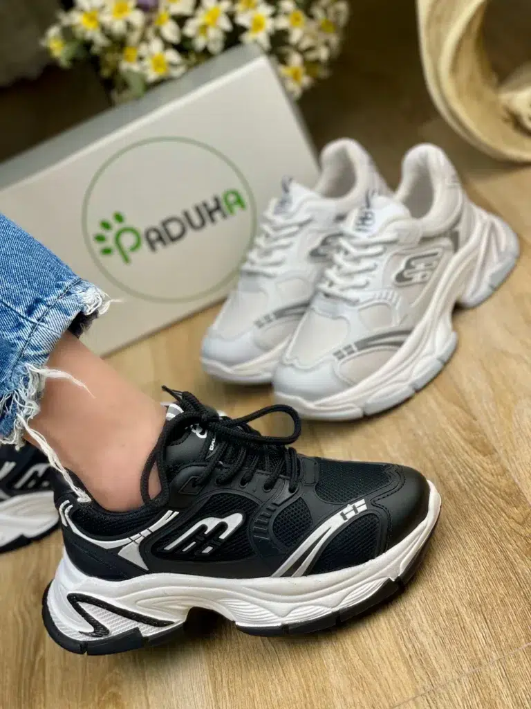 کتونی زنانه بالنسیاگا balenciaga لژ دار زیره پیو pu کد 23785