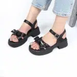 sandal zanane zire pu lejdar miumiu 8